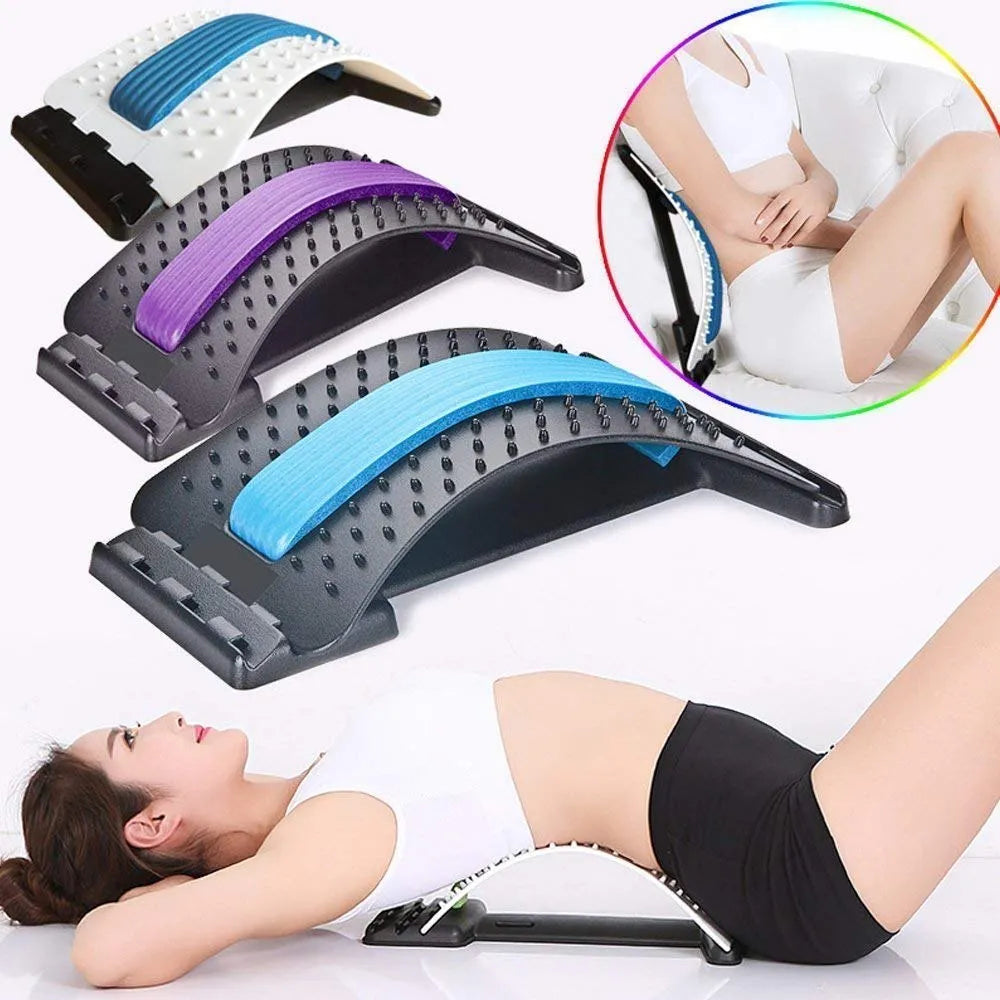 Back Stretcher  Multi-Level Adjustable Massager Waist