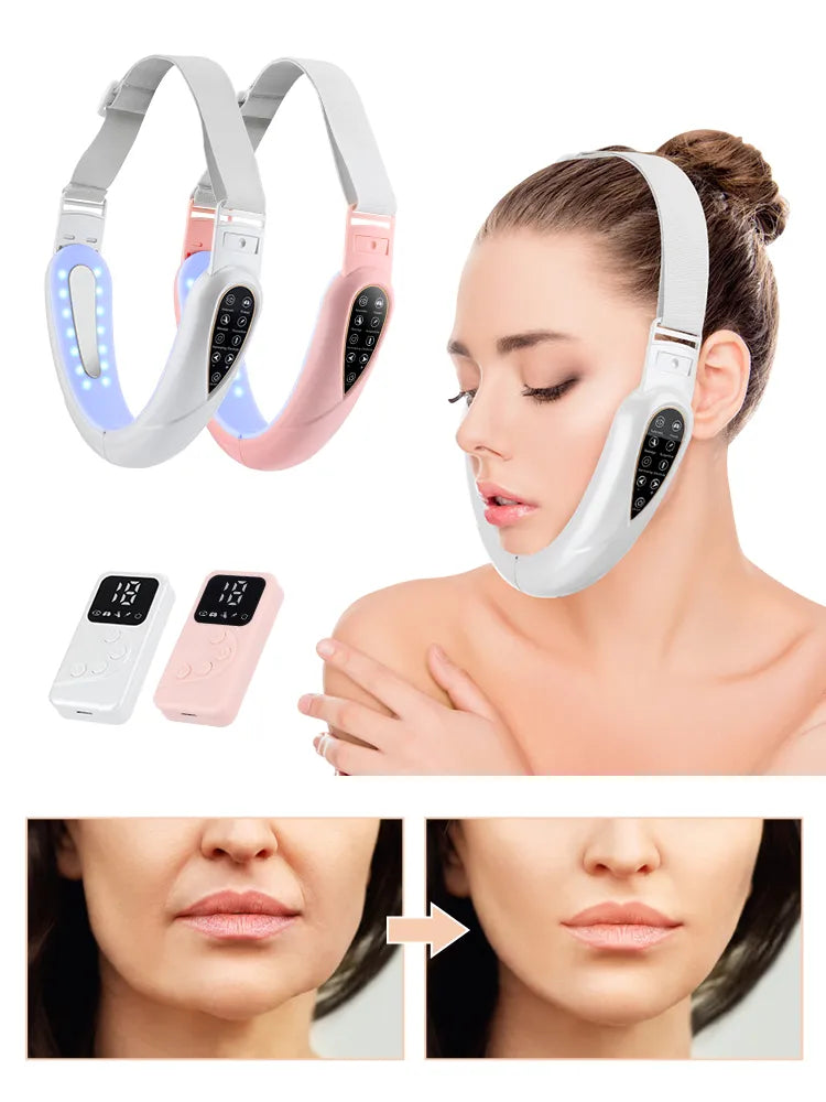 Double Chin V Shape Lift Belt Facial Lifting Massager